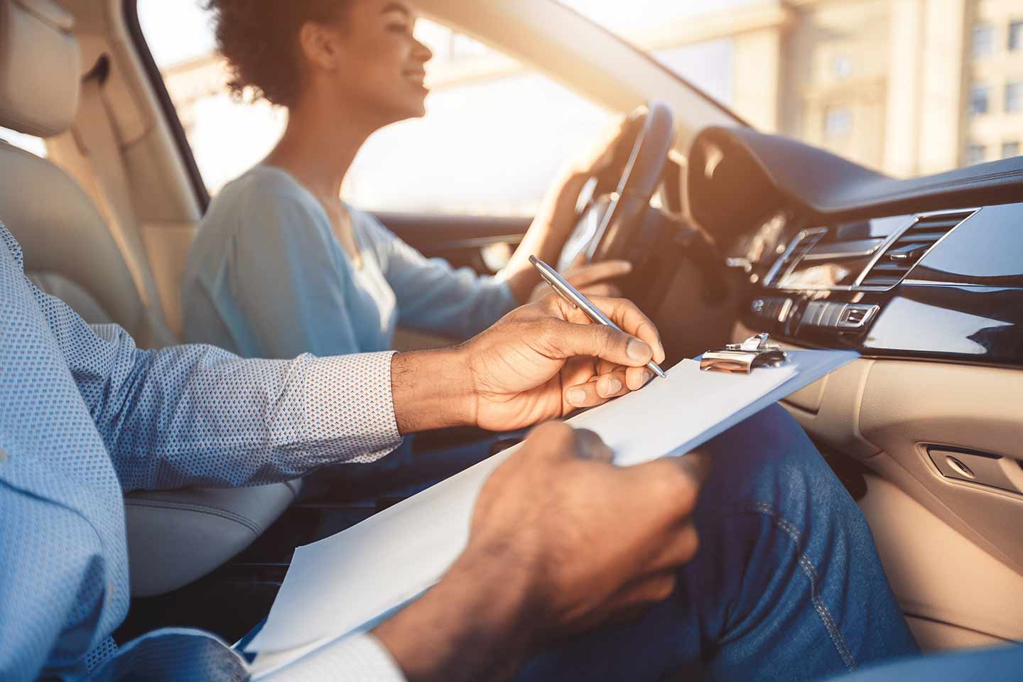 girl-test Houston DPS Authorized Road Testing Center
